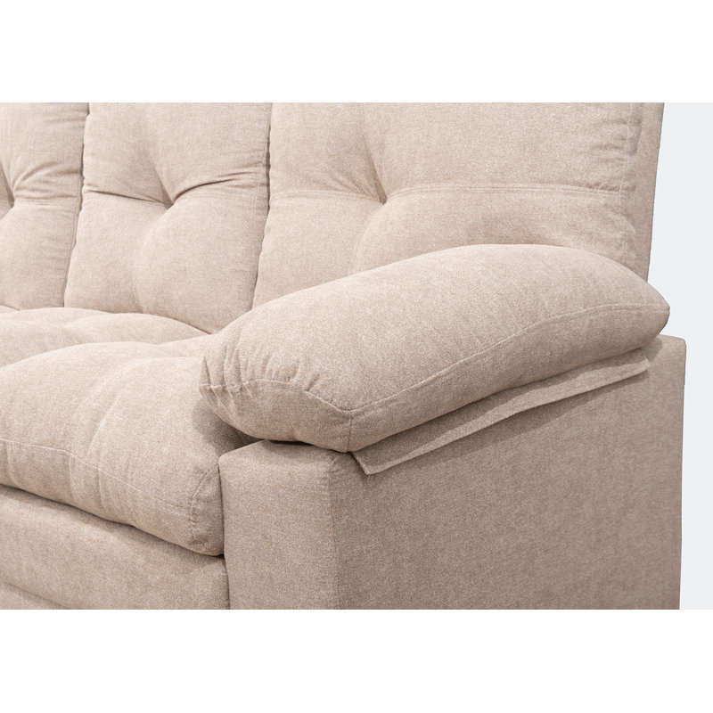 Causeuse Marly, Chameau, H 36 po x l 75,5 po x P 31 po
