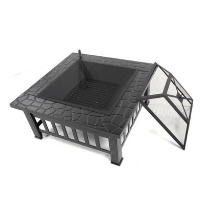 Kloss Square Steel Fire Pit