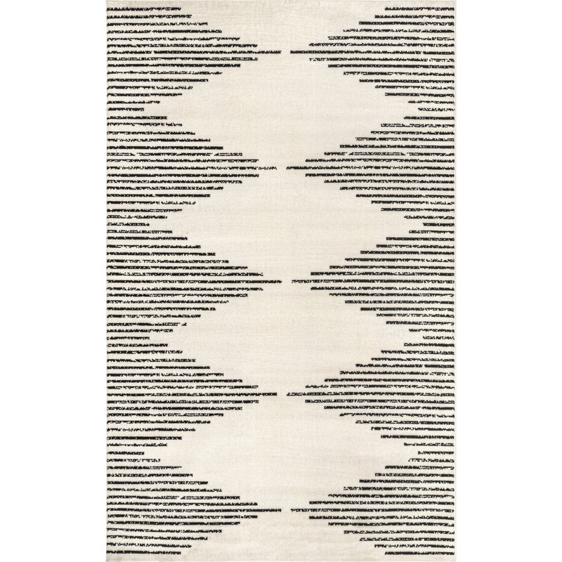  Romina Diamond Stripes Area Rug