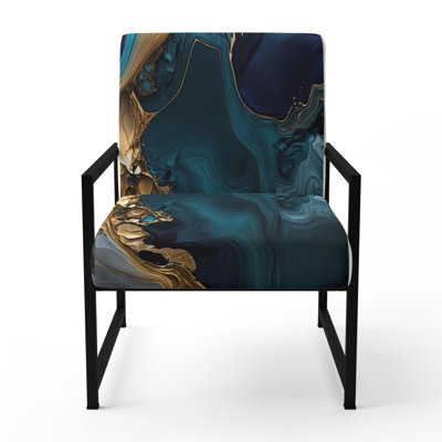 Crossreagh - Fauteuil d'appoint rembourré en marbre