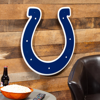 Art mural en métal Indianapolis Colts