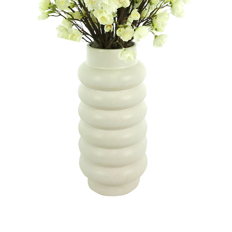 Organic Modern Cherry Blossom Arrangement, 36" H x 21" W x 21" D