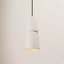 Logan Dimmable Ceramic Single Light Pendant