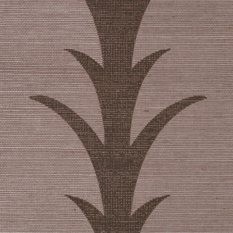 Schumacher X Celerie Kemble Striped Wallpaper Roll, Pink