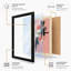 Geometric Abstraction Abstract - Framed Print-1768709696-1768709701