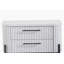 Two-Drawer Nightstand With USB Type C Charging, Ideal For Bedroom Organization And Convenient Device Charging