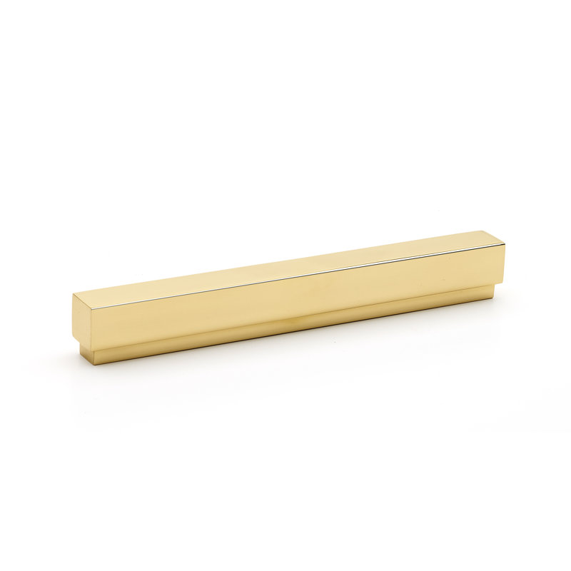 Simplicity Bar / Handle Pull, Unlacquered Brass, 3"