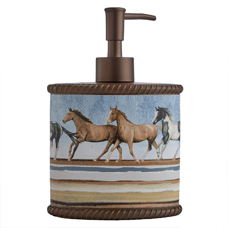 Distributeur de lotion / savon Horse Country