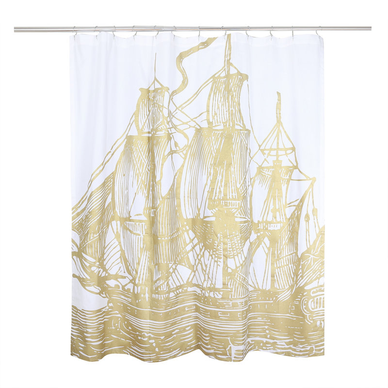 Crabtree Cotton Shower Curtain