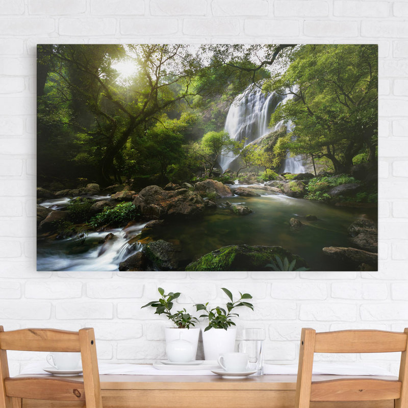 Mountain Stream - Wrapped Canvas Print, Canvas, 61cm H x 91cm W