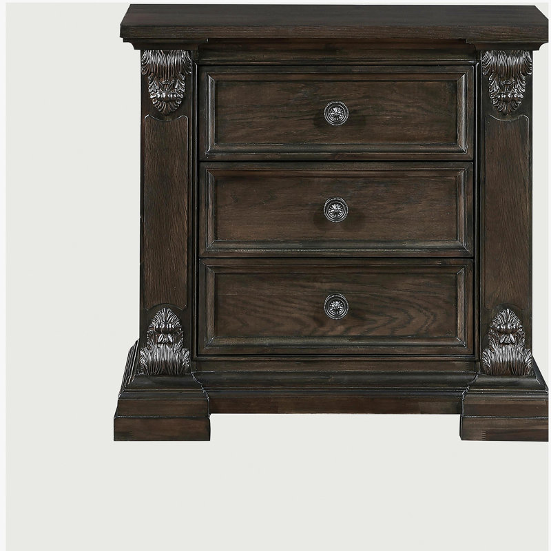 Table de chevet 3 tiroirs Elegant Design
