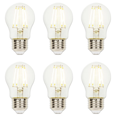 4.5 Watt (40 Watt Equivalent),  A15 LED, Dimmable Light Bulb, Warm White E26/Medium (Standard) Base
