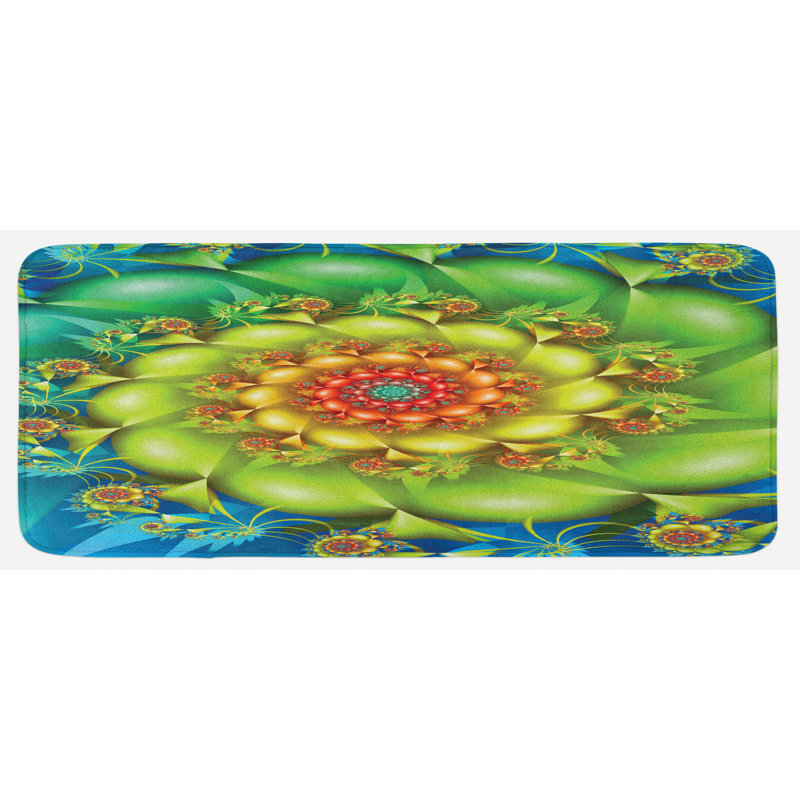 Traditional Synthetic Kitchen Mat