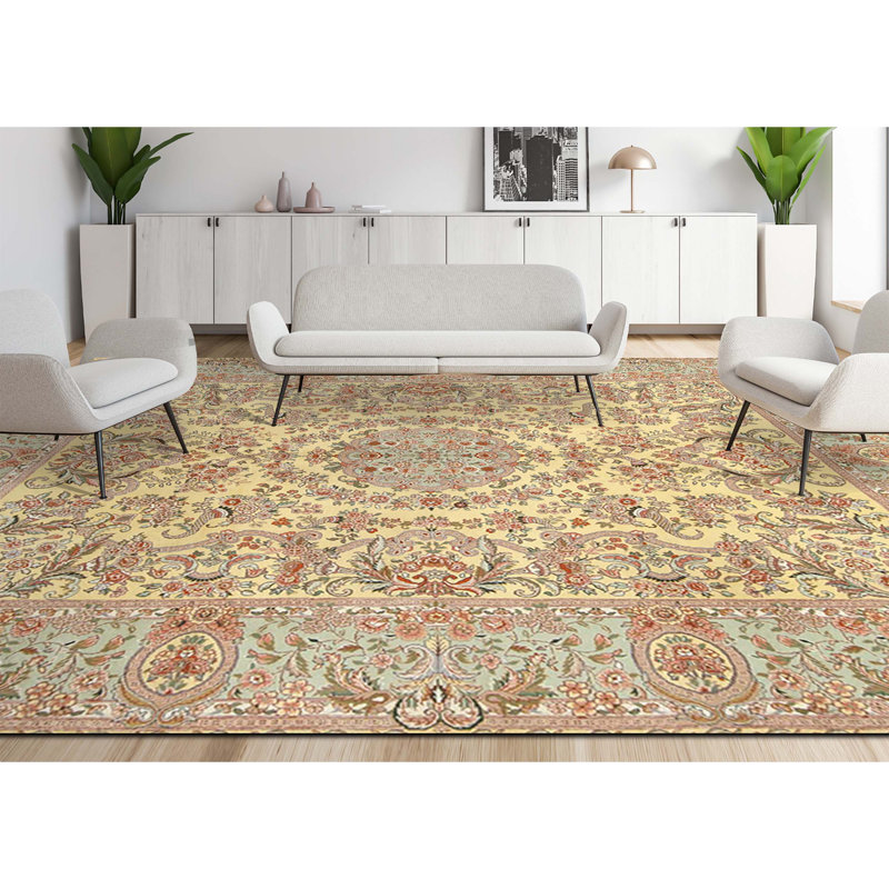 Hand Knotted Wool Indoor Rug