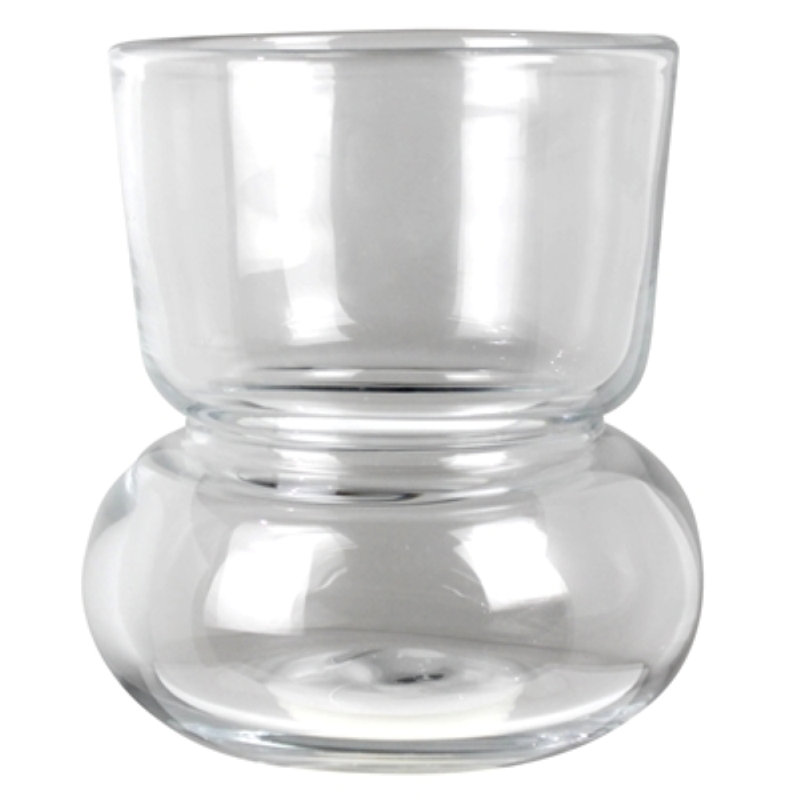 Grand vase tulipe, verre