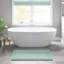 Tapis pour salle de bain réversible 100% coton 24 x 60 po 3000 g / m², lavable à la machine, antidérapant, durable, sans substances nocives,-2045113300