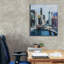 Art mural épique Graffiti «River View» par Curt Crain, 26 po x 30 po