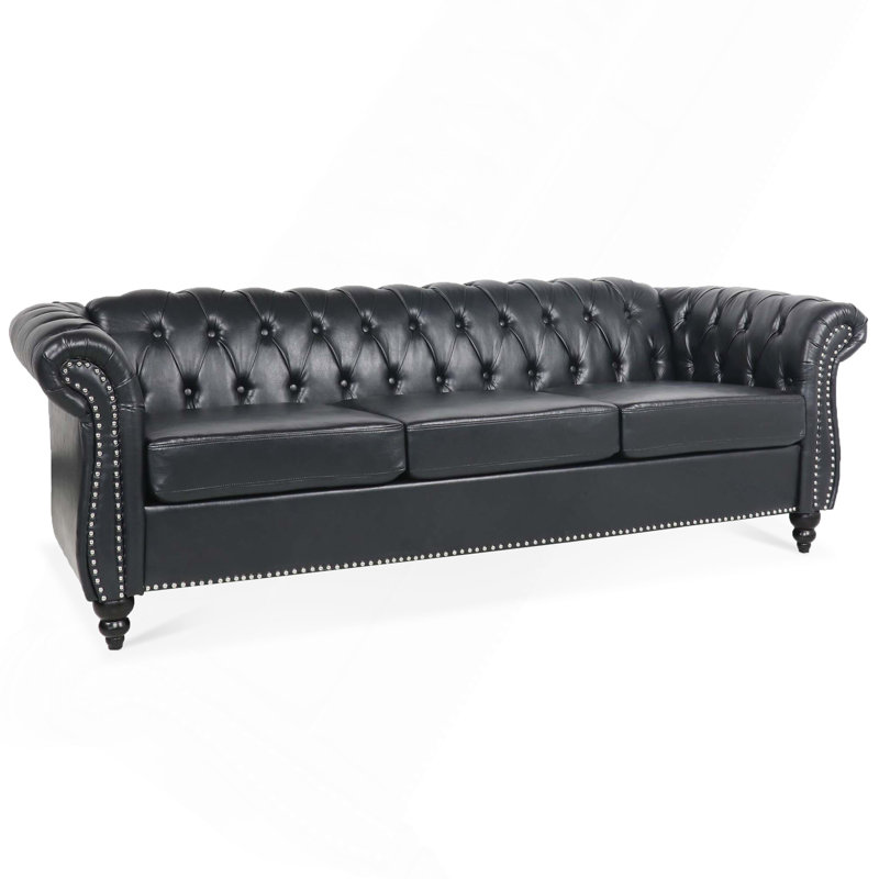 Canapé Chesterfield 84,65 po.
