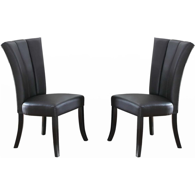Fauteuil rembourré en similicuir