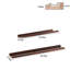 Tablette murale flottante en bois massif