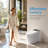 Tankless Smart Toilet with Instant Warm Water Wash & Dry