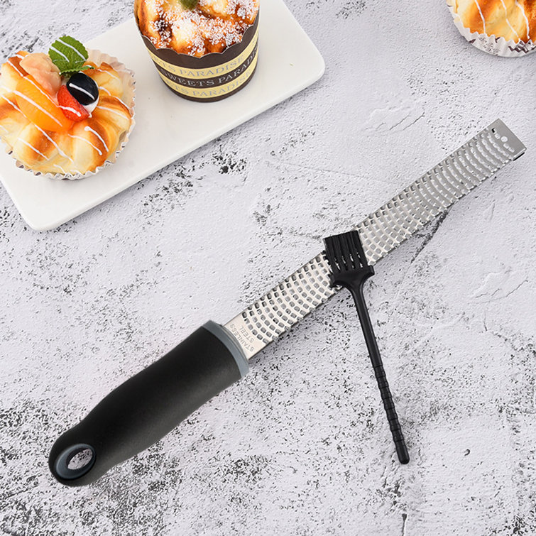 Balight Kitchen Tool Hand Held Stainless Steel Food Grater, Black