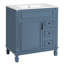 Meuble-lavabo 30 po avec lavabo en céramique-117168855