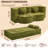 Compression Sofas Bed, 78.7 Inch Sponge Modern Convertible for Small Home
