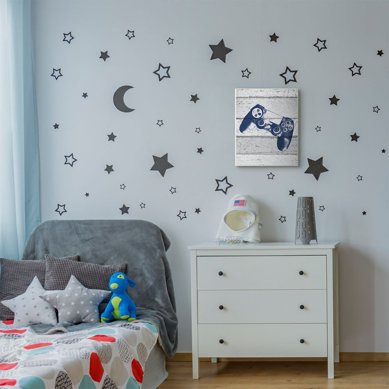 Décoration murale pour enfant Faulkner, Plaque murale, H 15 po x l 10 po x P 0,5 po