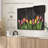 Tulips On Wood Canvas Print-102858730