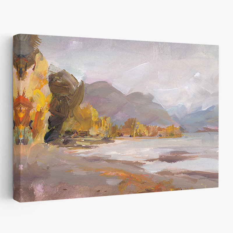 Autumn Beach, H 16 po x l 24 po