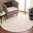 Novelty Hand Tufted Wool Solid Color Indoor Rug-114299330