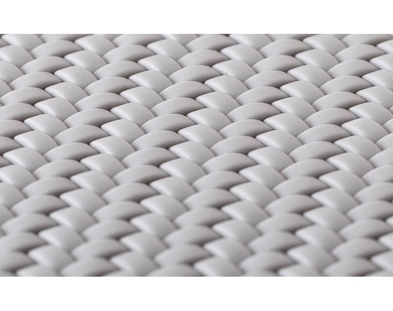 11.7" X 11.8" Glass Basketweave Mosaic Tile, Gray