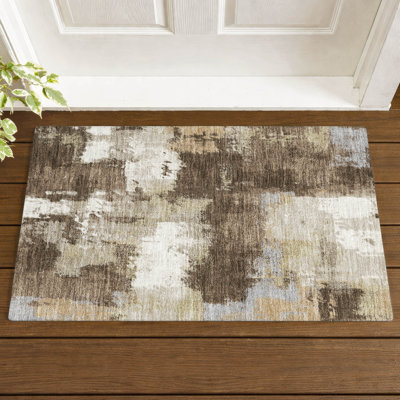 Tapis moderne lavable à la machine intérieur / extérieur ACN2913 Chantille