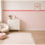 Adhésif décoratif à bordure festonnée 72 pouces de large rose clair et 40 pouces de hauteur-1062721756-1062721749