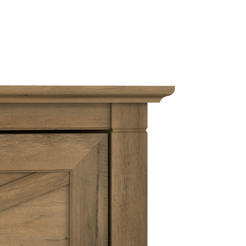 Armoire de rangement à 5 tablettes Huckins, Pin récupéré