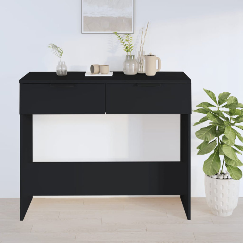 Johnath 90cm Console Table, Black
