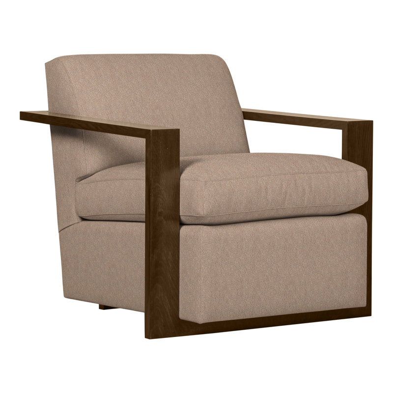 Thom Filicia Home Upholstered Armchair, Havana, Navada Mushroom