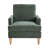 Modern Upholstered Accent Chair with Arms and Solid Wood Legs for Living Room Bedroom Set of 2-111781824