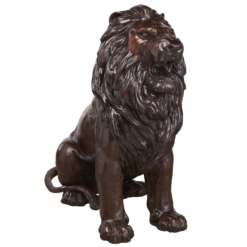 Animals Weather Resistant UV Resistant Metal Garden Statue