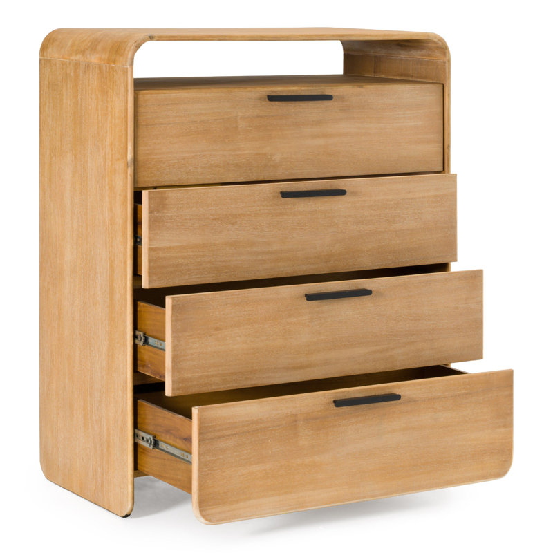 Dresden - Commode moderne en acacia naturel