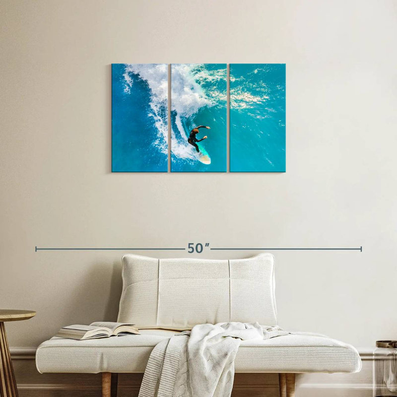Surfeur intrépide, H 20 po x l 33 po