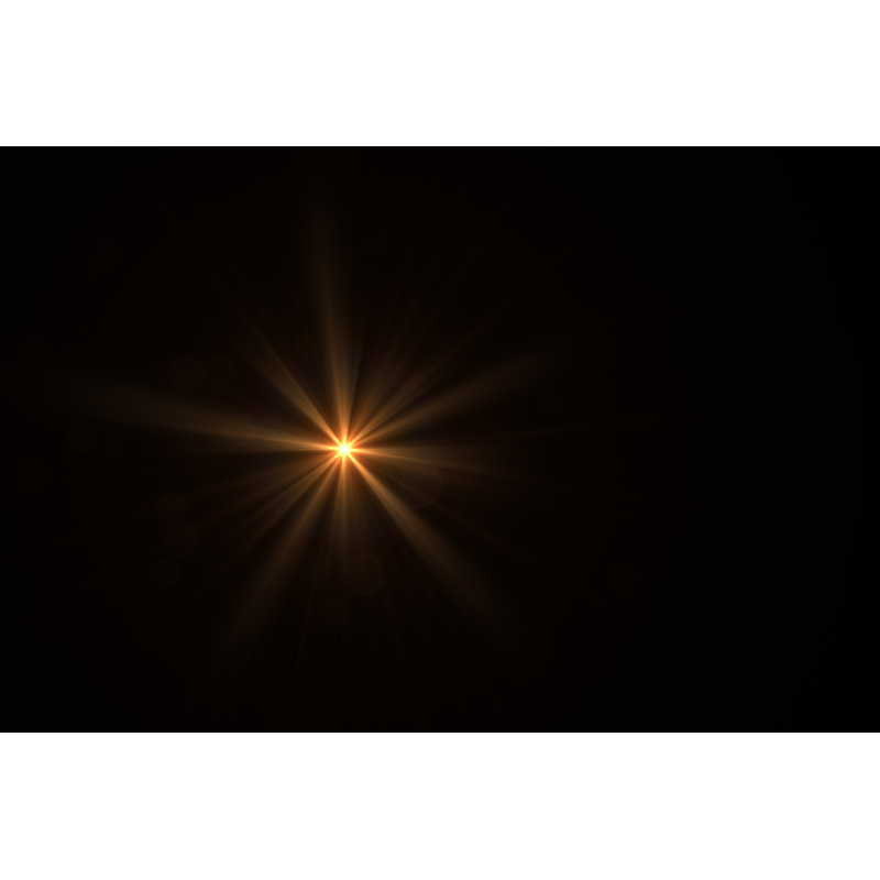 Lens Flare, Sun Light, Solar Energy Concept. by Akinbostanci - No Frame Print on Canvas, 81cm H x 122cm W