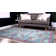 Tapis oriental turquoise / rose Folmar