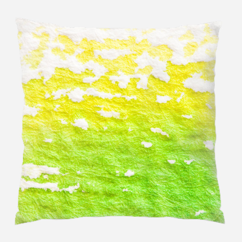 Coussin watercolour Dorcheer, Microsuède, Intérieur