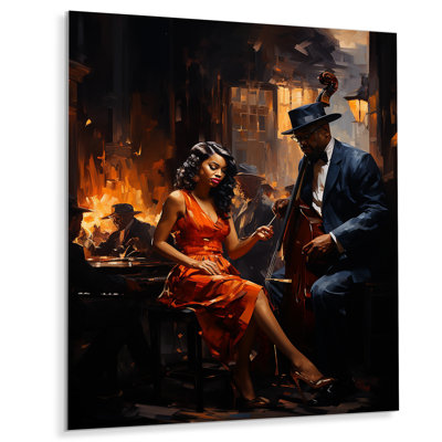 «Music In Harlems II» - impressions sur métal murales afro-américaines