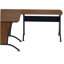 Bureau de luxe en forme de L avec option de bureau d'équipe intégré