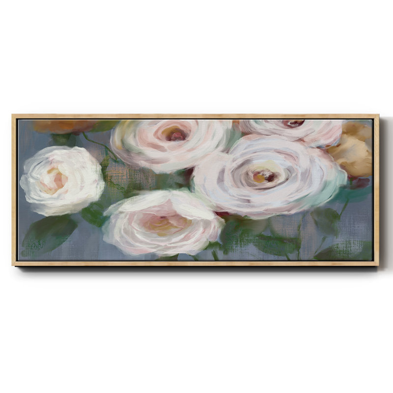 Magical Bouquet- Framed Canvas, 8" H x 20" W
