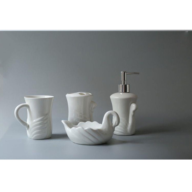 Ensemble complet d'accessoires de salle de bain 4 pièces