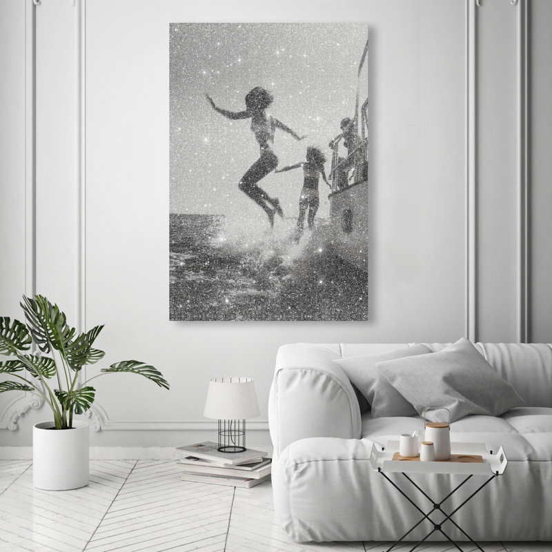 Liquid Gravity Print by Oliver Gal, 54"H x 36"W, Gallery Wrapped